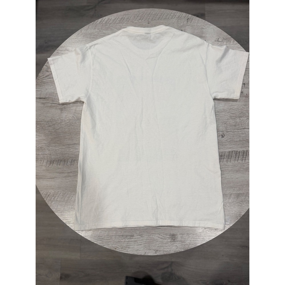 retro aesthetic graphic tee pink mushroom cloud vintage vibe unisex Sz M - Picture 5 of 5